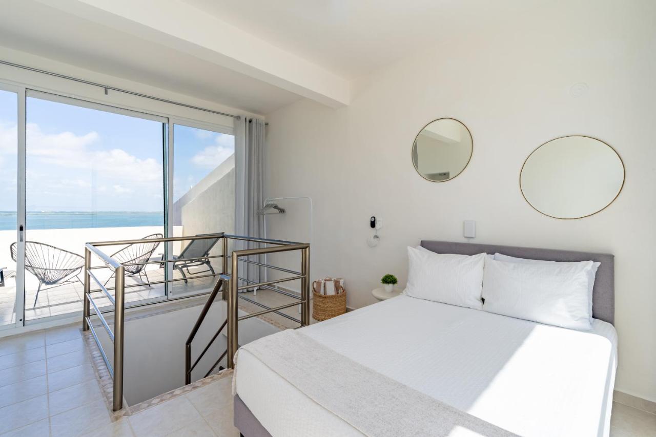 Ocean View Three Bedroom, Three Story Penthouse By The Beach Cancun Ngoại thất bức ảnh
