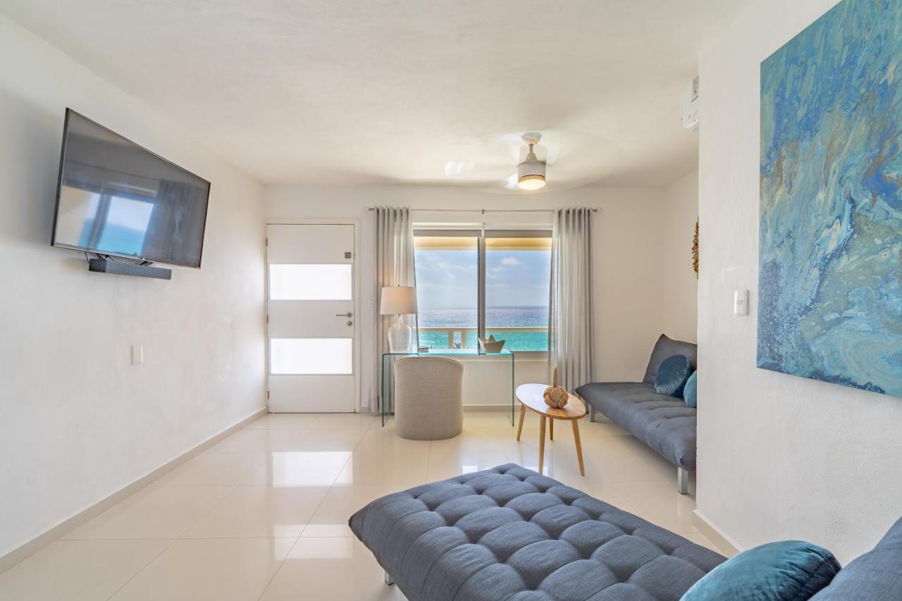 Ocean View Three Bedroom, Three Story Penthouse By The Beach Cancun Ngoại thất bức ảnh