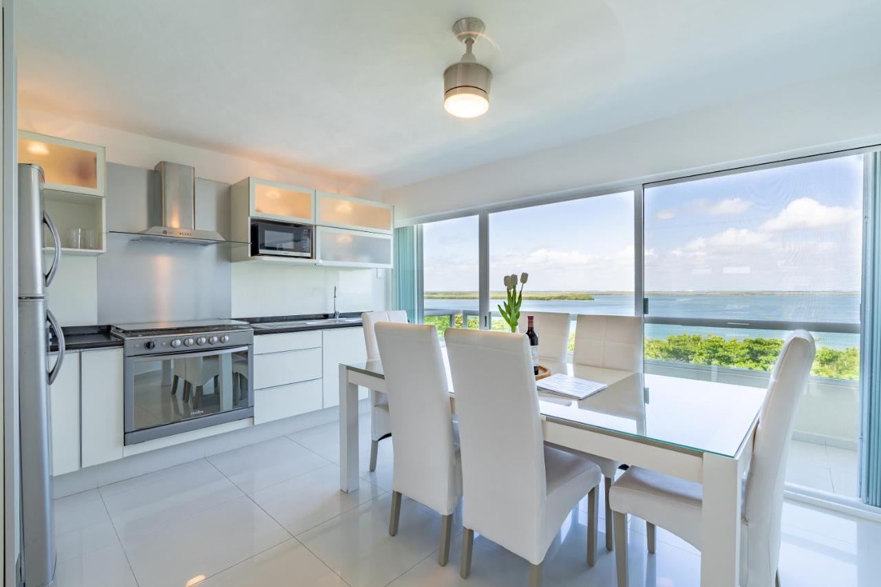 Ocean View Three Bedroom, Three Story Penthouse By The Beach Cancun Ngoại thất bức ảnh